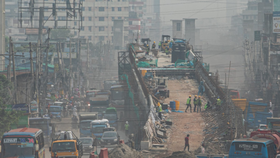 Dhaka Tops Global Air Pollution Rankings with ‘Very Unhealthy’ AQI of 241