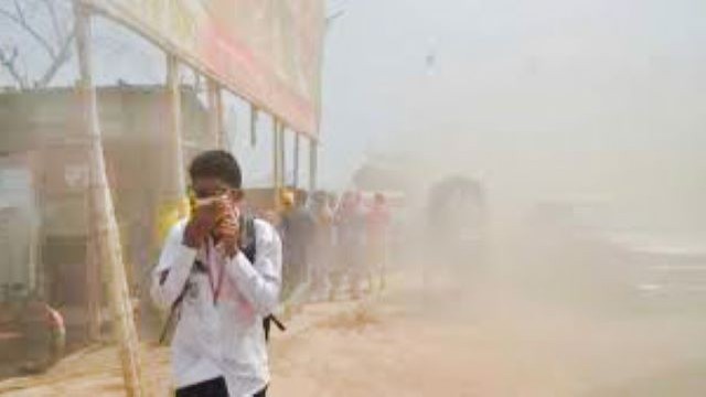 Dhaka's air quality was categorized as 'unhealthy' by the air quality index