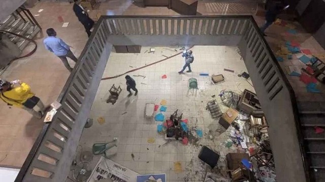 Case Filed Over Vandalism, Arson at Chhayanaut Bhaban in Dhanmondi