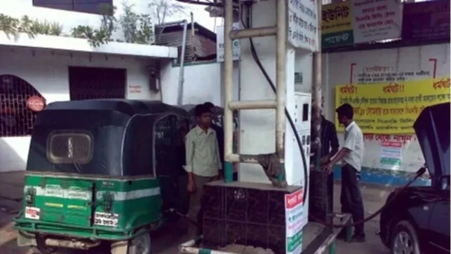 File image of a CNG station. Photo: Collected
