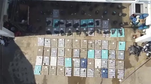 Colombian Navy Seizes 4,500 kg of Cocaine Worth $216 Million in Caribbean Operation