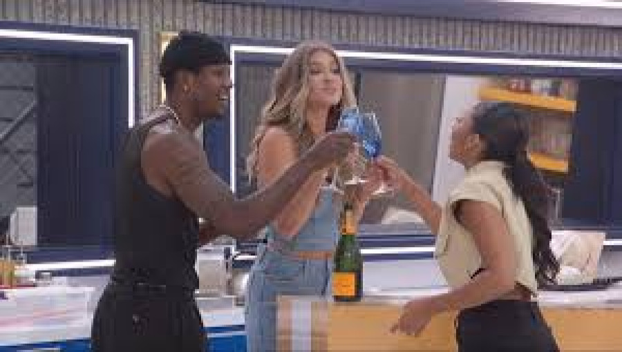 "The final three contestants of 'Big Brother' Season 26: Cam, Chelsie, and Makensy prepare for the dramatic finale."