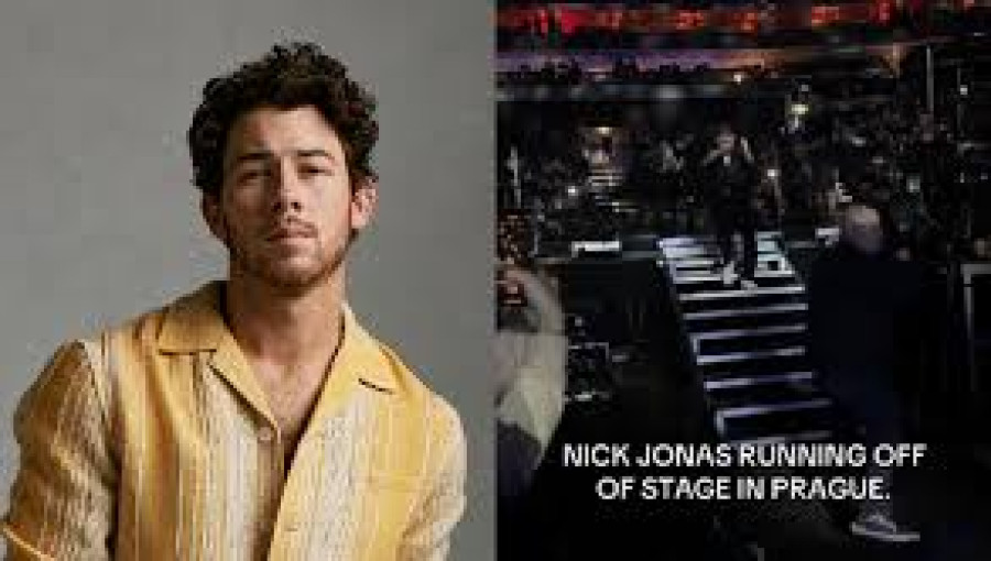 "Nick Jonas Halts Concert"