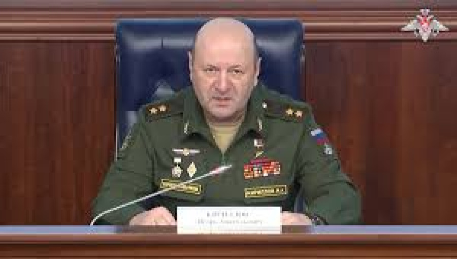 Kirillov speaks during a press conference in Moscow, November 5, 2024. Russian Defence Ministry.