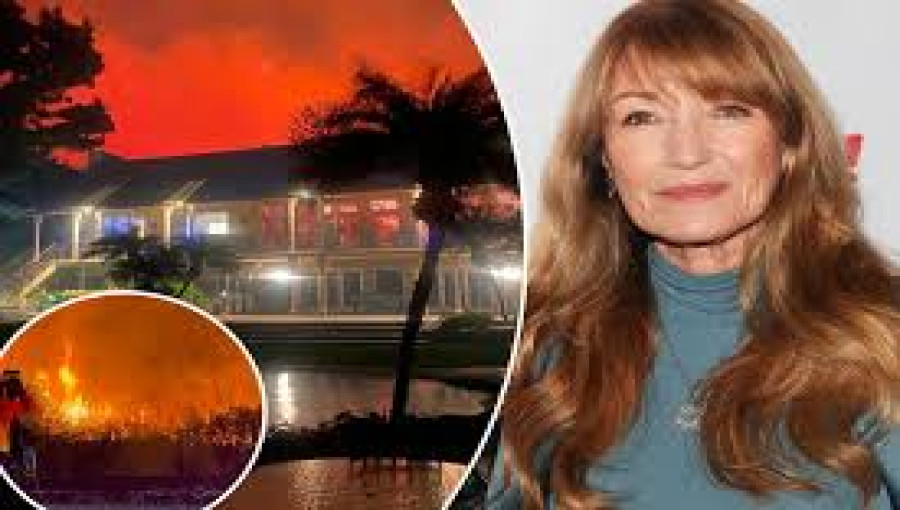 "Jane Seymour reflects on the recent Malibu wildfires, expressing gratitude for her safety as flames came dangerously close to her home."