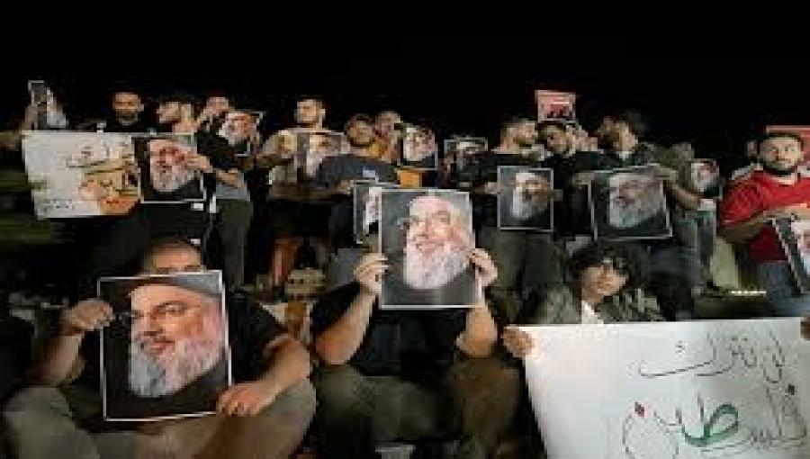 Hezbollah Mourns Nasrallah in Beirut Rally