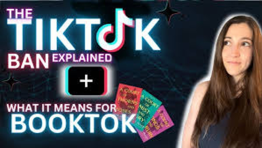 "BookTok Impact: A vibrant community of readers and authors flourishes on TikTok, driving book sales and fostering connections, as the platform faces a potential ban. (Photo: Avid readers sharing their favorite books on TikTok)"