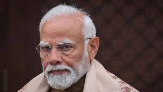 Narendra Modi, Indian Prime Minister.