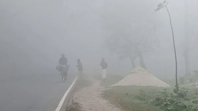 Severe Cold Wave Sweeps Gopalganj, Lowest Temperature Drops to 7.5°C