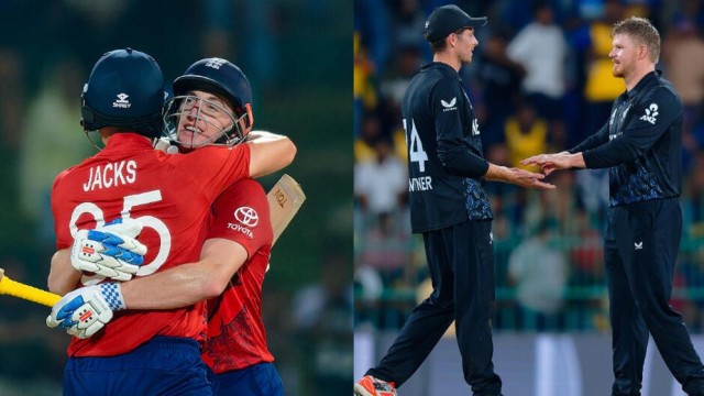 England cricket team vs New Zealand cricket team in Super Eights clash