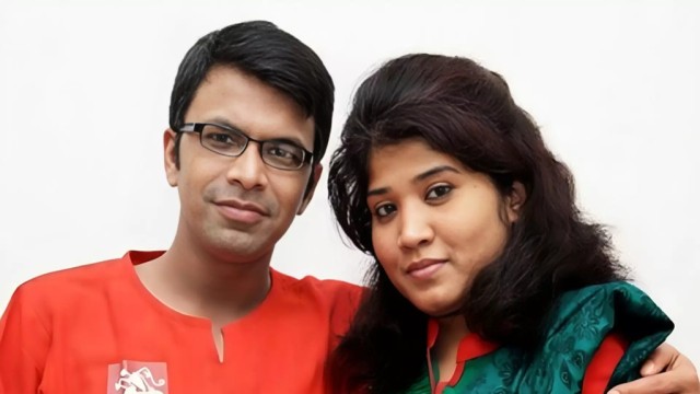 journalist couple Sagar Sarowar and Meherun Runi.