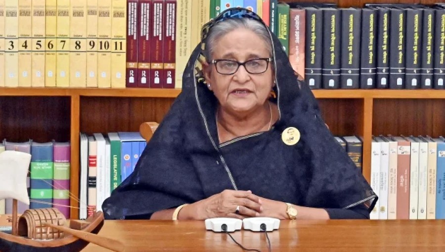 Bangladeshi Prime Minister Sheikh Hasina