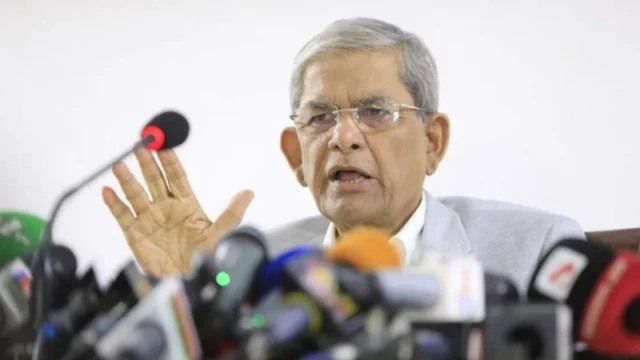 BNP's Mirza Fakhrul Alleges 'New Plot' to Destabilize Bangladesh