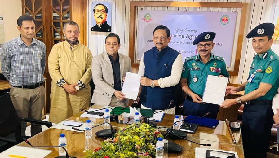 This is the first agreement of its sought to guarantee safe roads in Bangladesh between two entities. Photo: PID, Ctg