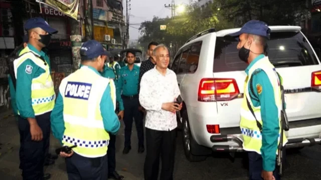 Home Affairs Advisor Inspects Dhaka Police Stations, Urges Officers to Stay Vigilant