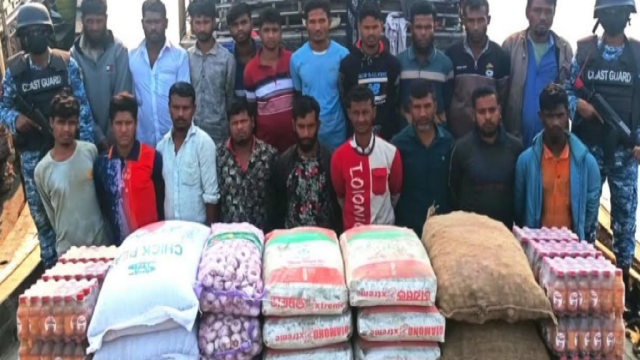 Coast Guard Foils Major Smuggling Attempt to Myanmar Near St. Martin’s