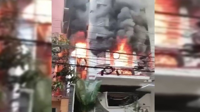 Three Killed in Fire at Seven-Storey Building in Uttara