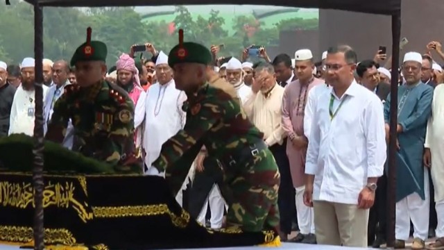 State Dignitaries Join Janaza for Speaker’s Wife Dilara Hafiz