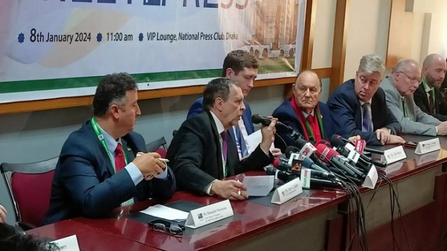 Press briefing of visiting foreign observers on the national election of 2024