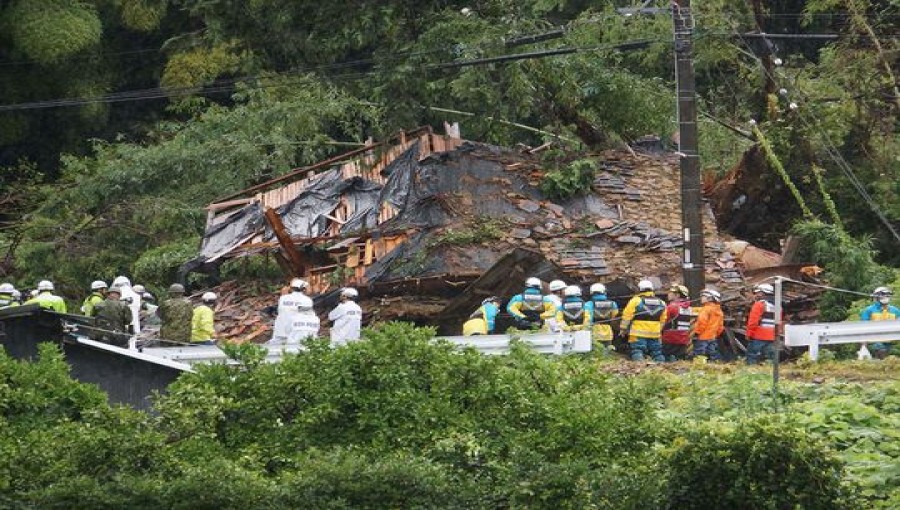 Four Missing in Japan After Landslide Triggered by Typhoon Shanshan