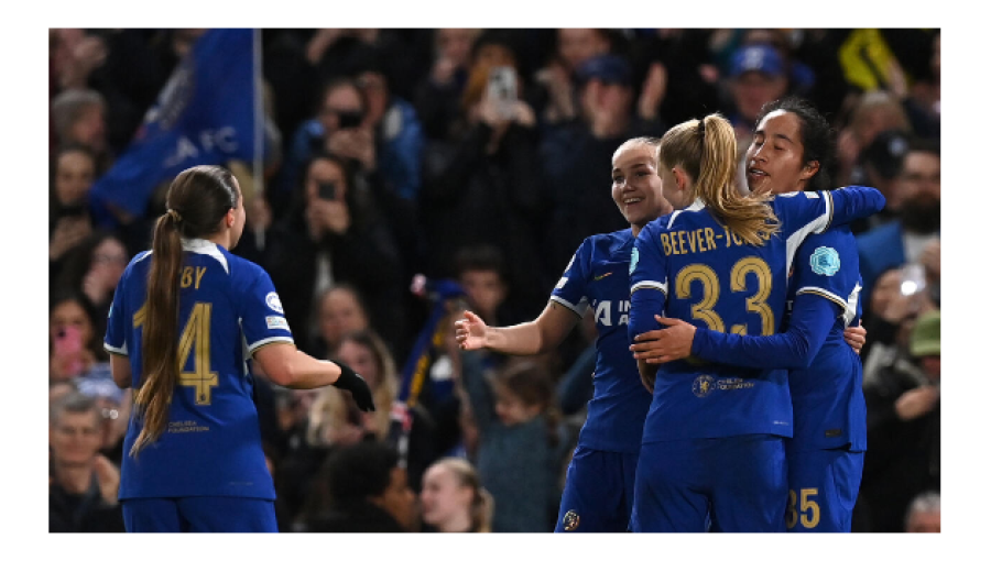 Chelsea and Lyon Power into Women's Champions League Semis