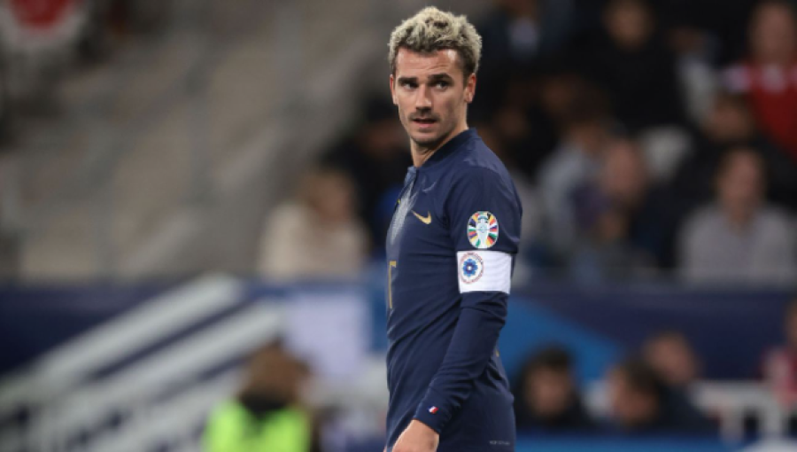 Griezmann's Record Run Ends: Ankle Sprain Forces Him Out of France's Friendlies