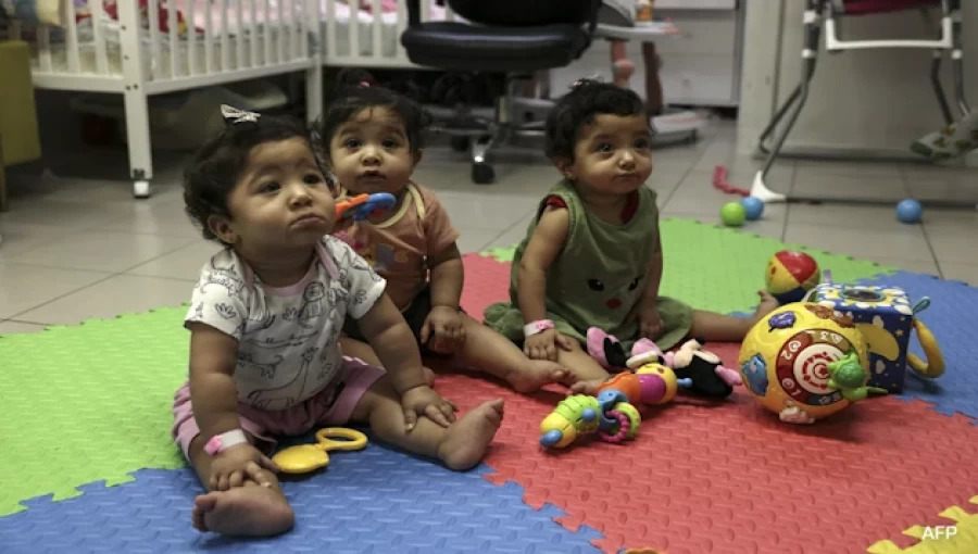 Gaza Mother Separated from Triplets Due to Conflict as First Birthday Nears