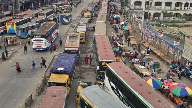 Traffic Pressure Rises on Dhaka-Mymensingh and Dhaka-Tangail Highways Ahead of Eid