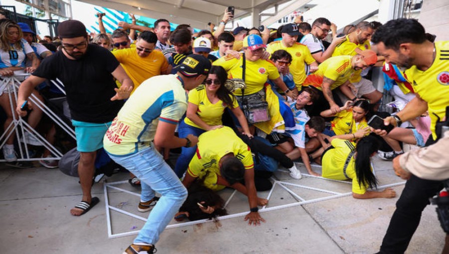 Chaos at Copa America Final as Fans Breach Security, Delay Kickoff