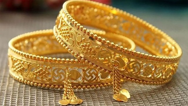 Gold Prices Drop Sharply Again in Bangladesh; 22-Carat Falls by Tk 5,482 per Bhori