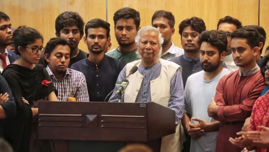 Dr Yunus pledges to rapidly advance Bangladesh's progess