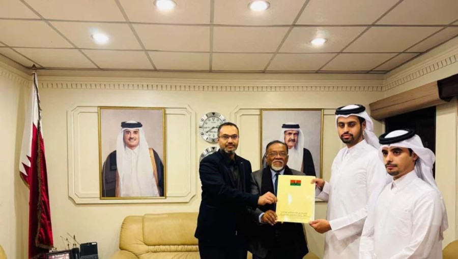 BNP delegation handed Tarique Rahman letter to Qatari Embassy officials.