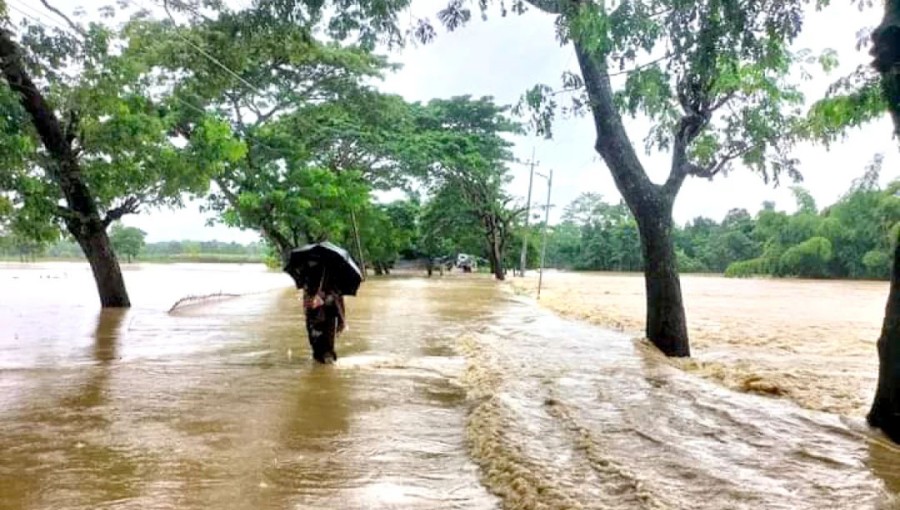 Over 200 Tourists Stranded as Flood Cuts Off Khagrachari-Sajek Road