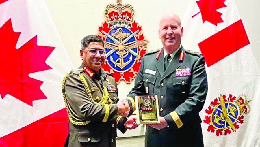 Army Chief Discusses Defense Cooperation, Visa Facilitation with Canada