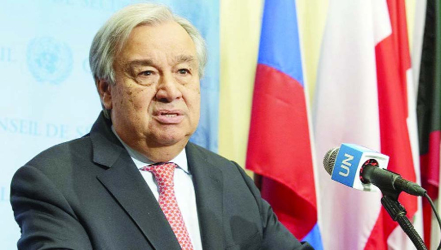 UN Secretary-General António Guterres