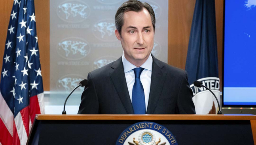 U.S. State Department spokesperson Matthew Miller