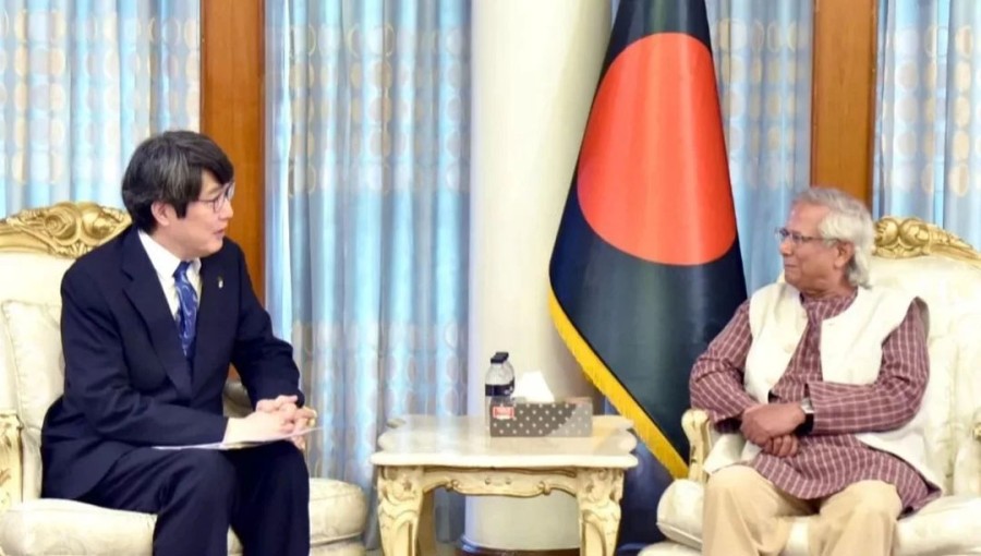 Japanese Ambassador Meets Chief Adviser Prof Muhammad Yunus