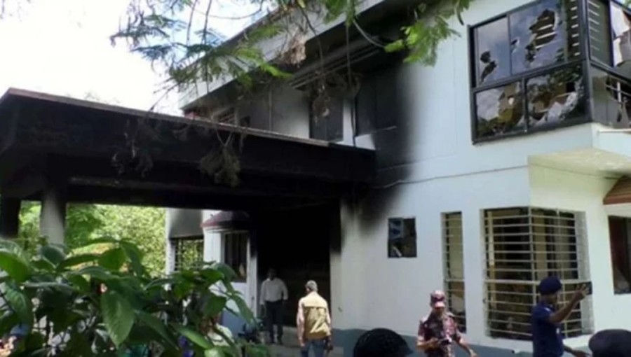 BRUR VC, 19 others trapped in burning residence for 4hrs