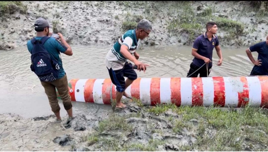 Coast Guard Evaluating Unidentified Object Found in Patuakhali Canal