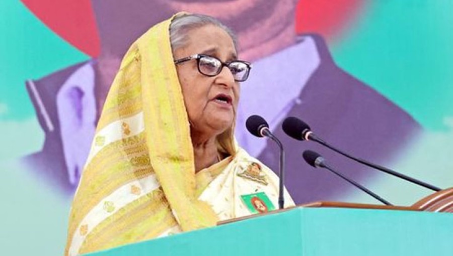 Prime Minister Sheikh Hasina.
