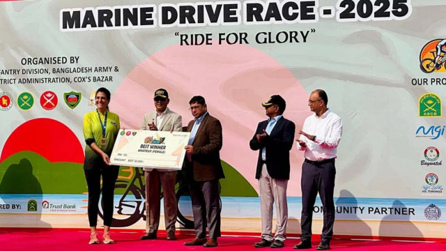 The event Ride For Glory was organized by the Army and local administration on Friday, February 28, 2025.