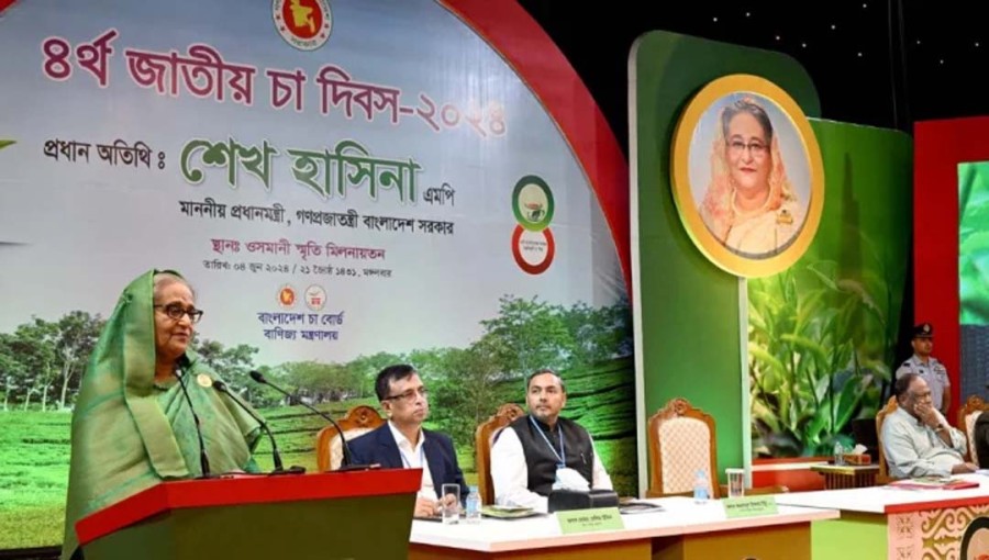 PM Hasina Calls for Diversified Tea Products.