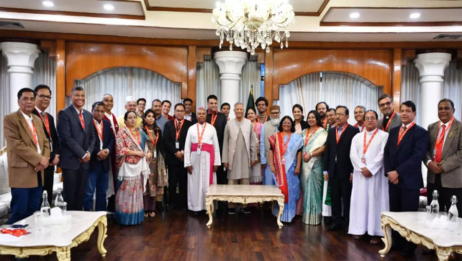 Assuring full cooperation, the Christian leaders expressed hope that under the leadership of the Chief Adviser, Bangladesh would foster generosity, communal harmony, and inclusivity. Photo/PID