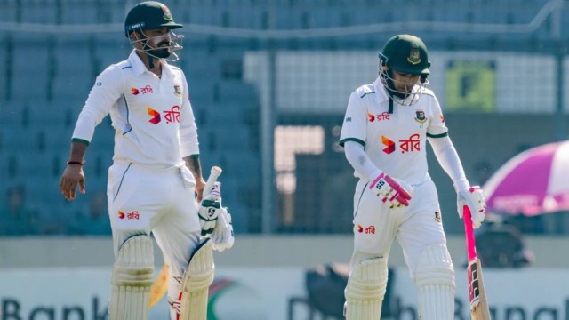 Back-to-Back Centuries for Mushfiqur and Liton in Mirpur Test
