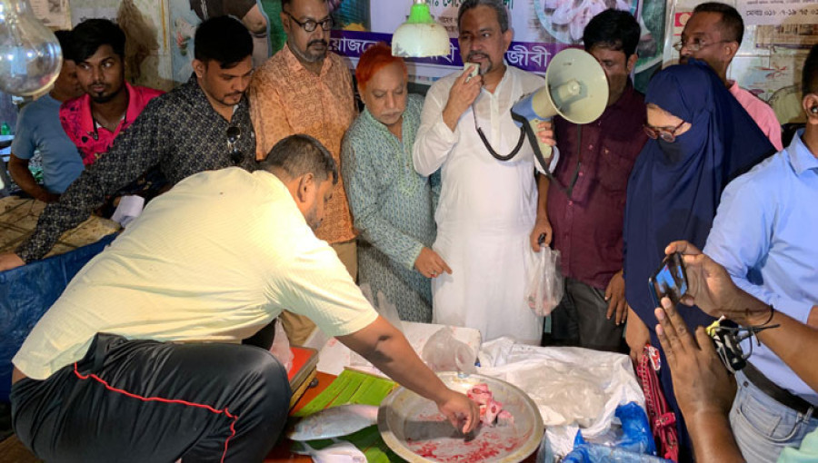 Cut Hilsa Fish Sale Brings Joy to Rajshahi Residents