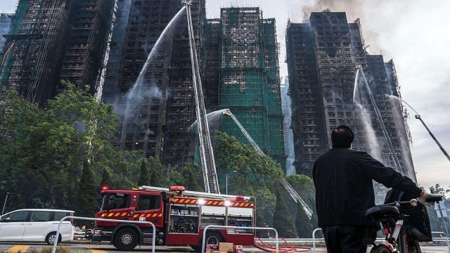 Death Toll Rises to 55 in Hong Kong High-Rise Fire