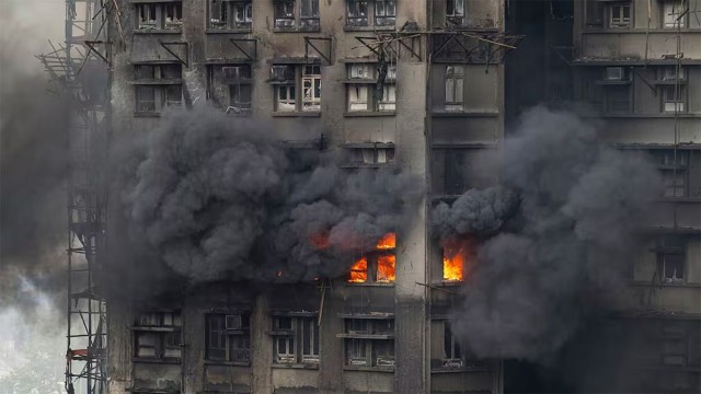 Death Toll Rises to 128 in Hong Kong High-Rise Fire; Over 200 Missing