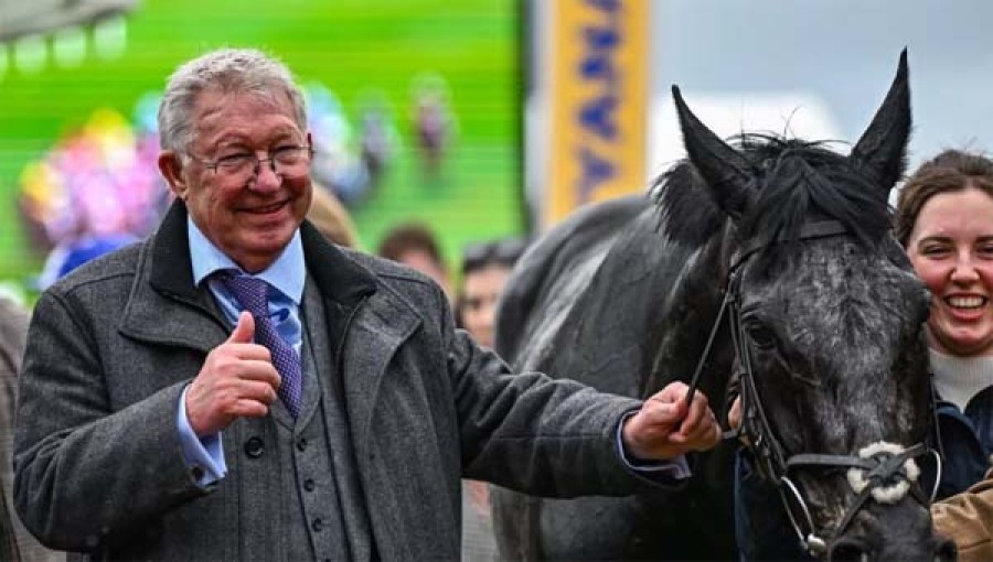 Ferguson Celebrates First Cheltenham Victory