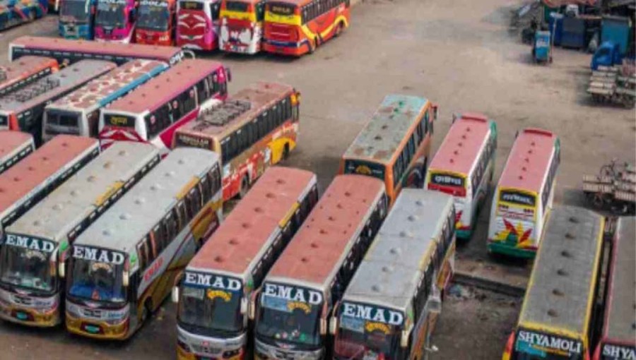 Bandarban Passengers Stranded as Long-Distance Bus Services Halted Due to Strike