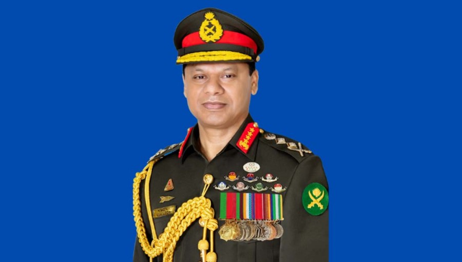 Chief of Army Staff General SM Shafiuddin Ahmed.